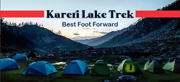 Kareri Lake Trek  - Best Foot Forward